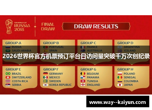 2026世界杯官方机票预订平台日访问量突破千万次创纪录 2026世界杯官方机票预订平台日访问量突破千万次创纪录