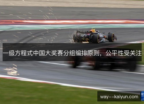 一级方程式中国大奖赛分组编排原则，公平性受关注